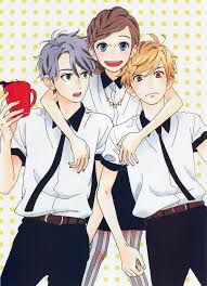 Hirunaka No Ryuusei Illustrated Book Manga Cosplay Anime Love Triangle Anime