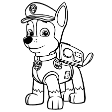 Leuk Voor Kids Chase De Duitse Herder Paw Patrol 0012 Paw Patrol Coloring Pages Paw Patrol Coloring Chase Paw Patrol
