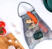 Organizador Verduras Colgar Bolsas Malla Almacenamiento Verduras - 5  Unidades Transpirables Para Patatas Y Cebollas Organizador Frutas Verduras