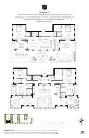 Unitfloor Plan Penthouse Apartment Floor Plan Luxury Floor Plans Model House Plan