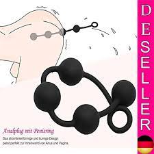 SML Analkette Analkugeln Anal Beads 🔥 Plug Schwarz Analperlen Sex Toy 🔥  | eBay
