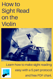 Sight Reading Tips Free Chart Violin Sheet Music Free