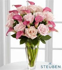 Choose a pink or red color for the most romantic impact, or a purple shade to show beauty and royalty. Royal Fleur Florist Beauteous Luxury Rose And Calla Lily Bouquet Flowers Calla Lily Calla Lily Bouquet