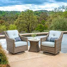 You can mix and match colours and patterns to add some style, while also. Sunvilla Lauren 3 Piece Woven Seating Set Costco