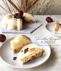 Vanilla Regal Pudding Makanan Resep Ide Makanan