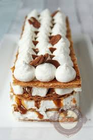 Millefeuille Vanille Pecan Et Caramel Surprises Et Gourmandises Patisserie Gourmandise Recette Patisserie Gourmandise