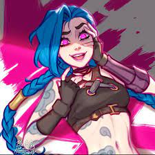 No Spoilers] Jinx by @blushypixy : r/arcane