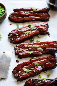 Sticky Chinese Barbecue Pork Belly Char Siu Cafe Delites Pork Belly Cantonese Food Barbecue Pork