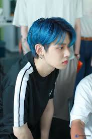 Txt Yeonjun The Dream Chapter Magic Photo Sketch Txt Blue Hair Choi Daniel