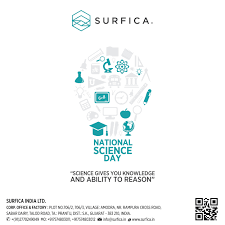 World science has colorful circles with science symbols and infographics over the world map background. Science Gives You Knowledge And Ability To Reason National Science Day Surfica Laminates Sci National Science Day Creative Poster Design Creative Posters