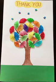 Thank You Card For The Teacher Diy Teacher Christmas Gifts Handmade Thank You Cards Thank You Cards From Kids