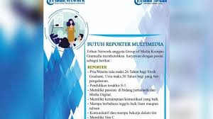 Sekian lowongan kerja s1 segala jurusan di gramedia medan maret 2021, semoga informasi yang kami berikan dapat bermafaat. Lowongan Kerja Medan Tribun Medan Buka Loker Sebagai Reporter Untuk Jurusan S1 Tribun Medan