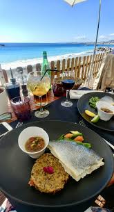 Best Dining Views French Riviera Plage Beau Rivage Nice French Riviera Nice France Best Dining