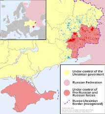 On march the 18th russia annexed crimea, marking the first time its borders. Russo Ukrainian War Wikipedia