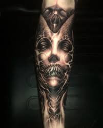 Had my shin blasted by Carl Grace at Aged in Oak, Las Vegas : r/tattoos