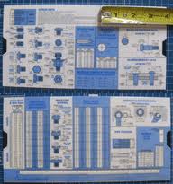 External Metric Thread Table Chart And Fastener Sizes M1 6