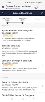 2 out of my 3 shows this weekend in Bengaluru are already almost sold out.  Bengaluru you beauty ❣️ See you guys tomorrow 🍻