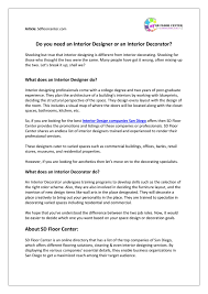 Kaminskiy care & repair did an amazing job on redesigning and rebuilding the broken and wobbly gate to our bac. Do You Need An Interior Designer Or An Interior Decorator By Sdfloorcenter Issuu
