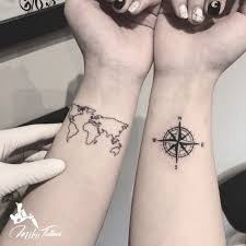 They believe that having one brings them good fortune during their sea travels and helps them find their way back home. World Map Tattoo For The Traveler Soul Within You