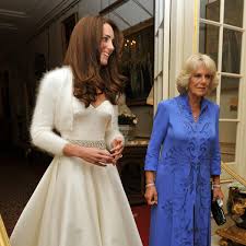 Please contact us if it contains a copyright. Kate Middleton Wore A Second Wedding Dress When She Married Prince William And It Was Very Different To Her Iconic Lace One Mirror Online