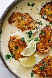 Creamy Parmesan Lemon Chicken Simply Delicious Recipe Yummy Chicken Recipes Chicken Dinner Recipes Yummy Dinners