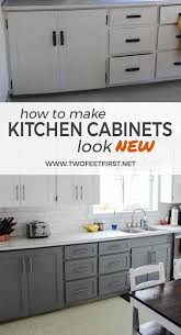 Update Kitchen Cabinets For Cheap Kitchen Cabinets On A Budget Diy Kitchen Cabinets Makeover Update Kitchen Cabinets