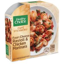 I love the delicate flavor and how it opens itself to being topped in so many ways. Healthy Choice Cafe Steamers Frozen Four Cheese Ravioli Chicken Marinara 10oz Target