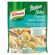 Season the prawns to taste. Knorr Italian Sides Pasta Side Dish Creamy Garlic Shells 4 4oz Target