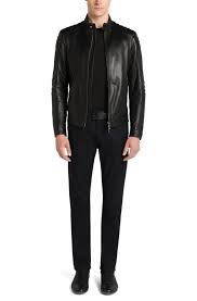 Details Leather Jacket Jackets Shirts