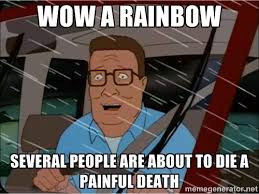 Driving In The Rain In California Be Like Meme Guy