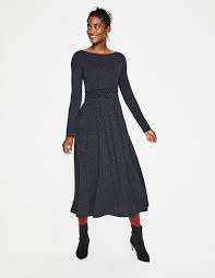 Lucille Jersey Midi Dress J0289 Special Occasion Dresses At Boden Black Midi Dress Dresses Midi Dress