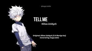 See more ideas about killua hunter x hunter hunter anime. Killua Tell Me Character Song Cover Fan Song Cover Youtube