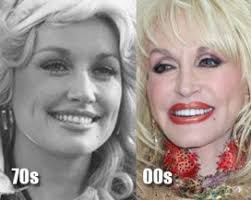 She ensures that a few tresses cover a bit of her jaw line and neck. Why Dolly Parton Bleaches Her Hair