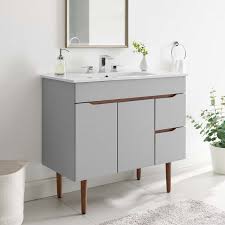 Shop wayfair for all the best modern & contemporary bathroom sinks. Harvest 36 Bathroom Vanity Contemporary Modern Furniture Lexmod