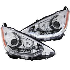 Toyota prius 2012, replacement fog light by replace®. Toyota Prius C 2012 2013 Projector Headlights Chrome Led Bar A132qla3101 Topgearautosport