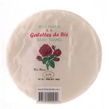 Galettes Feuilles De Riz Red Roses 454g Taille 16cm