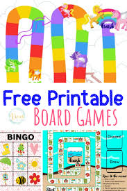 Free Printable Board Games For Kids Printable Board Games Language Games For Kids Printable Games For Kids
