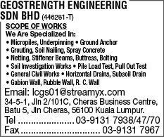 Geostrength Engineering Sdn Bhd In Malaysia Panpages Image Galleries