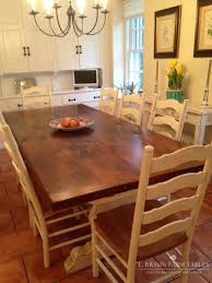 Custom Reclaimed Barnwood Table Made From White Pine With A Satin Finish In Medium Tudo Country Dining Tables French Country Dining Table Country Style Kitchen