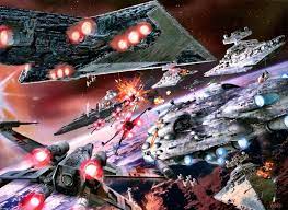 Epic Space Battle Star Wars Star Wars Wallpaper Star Wars Art Star Wars Pictures