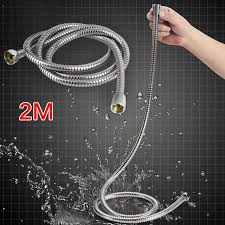 Shower Head Hose Handheld Extra Long Stainless Steel Bathroom Flexible 2m Showers Ideas Of Sho Shower Head With Hose Stainless Steel Bathroom Shower Heads