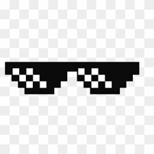 I liked that movie be. Deal With It Glasses Thug Life Sunglasses By Swagasaurus Minecraft Sunglasses Clipart 2527228 Pikpng