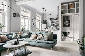 Mixing Some Scandinavian Elements With Your Existing Style Is Also An Option Maybe Some Boh Living Room Scandinavian Ikea Living Room Summer Living Room Decor