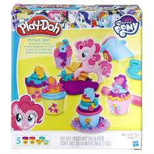 Play Doh My Little Pony Pinkie Pie Cupcake Party Set With 5 Cans Of Dough Walmart Com In 2020 Play Doh Pinkie Pie My Little Pony