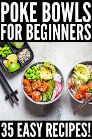 35 Easy To Make Poke Bowl Recipes Worth Trying In 2021 Poke Bowl Recipe Chicken Bowl Recipe Bowls Recipe