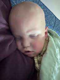 Child completes first dose of chemo round 6