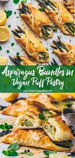 Asparagus Puff Pastry Bundles With Vegan Cheese Easy Bianca Zapatka Recipes Recipe In 2020 Easy Chicken Dinner Recipes Easy Dinner Recipes Crockpot Brunch Recipes