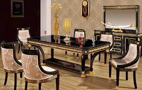 Dining Room Set In Empire Style Luxury Dining Room Beautiful Dining Rooms Italian Dining Room