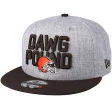 Rep your favorite team with new era cap's official national football league headwear collection. Cleveland Browns 2018 Nfl Draft On Stage Grey Brown Snapback New Era Caps Hatstoreworld Com
