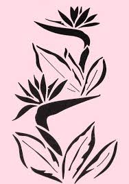 Drawing Bird Of Paradise Flower Outline Pin On Inspiration